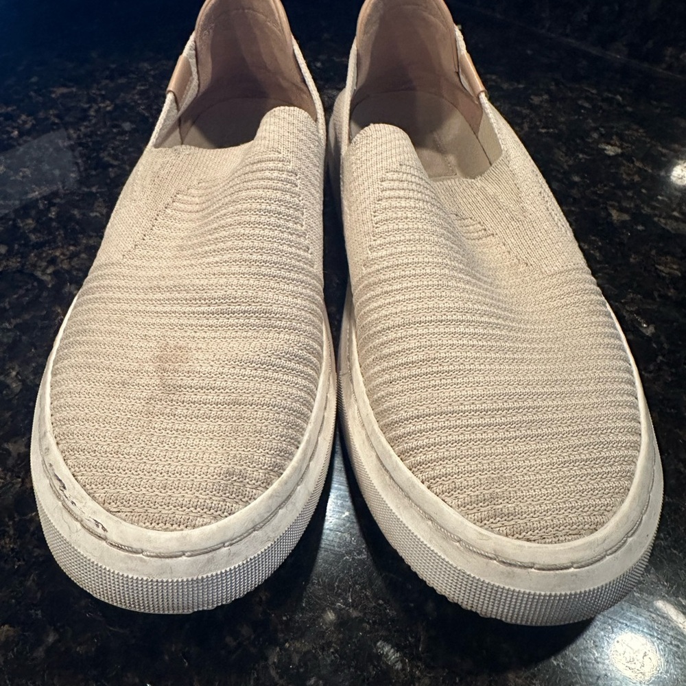 UGG Women's Cream Slip-On Sneakers